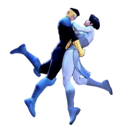 Mark Grayson and Anissa Hug Meme Template