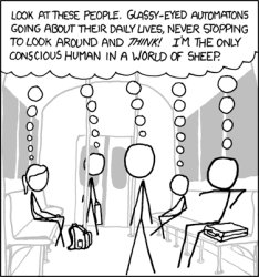 XKCD thought bubble Meme Template