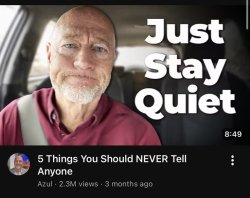 just stay quiet Meme Template