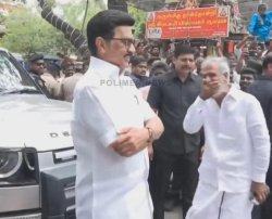MK stalin and sekar babu Meme Template