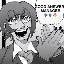 Good answer manager Meme Template