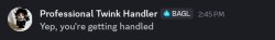 Professional Twink Handler Meme Template