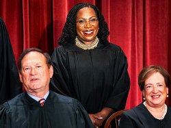 Justice Alito vs KBJ Meme Template