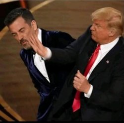 Trump slaps Jimmy Kimmel Meme Template