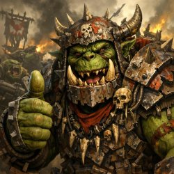 orkish thumbs up Meme Template