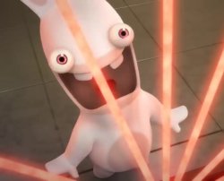 Rabbid Scream Meme Template