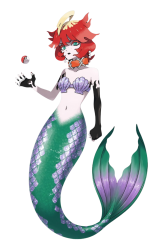 Mermaid Mala Meme Template