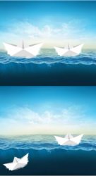 origami boats Meme Template
