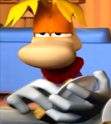 Rayman sadly Meme Template