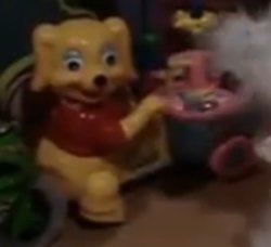 Winnie the Jake Knock Off Bump and Go Toys Meme Template