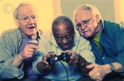 Old Man Playing Game Meme Template