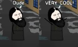 rasputin dude very cool Meme Template