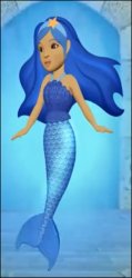 Blue Mermaid Meme Template