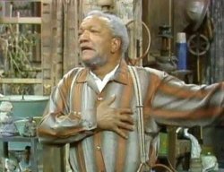 Fred Sanford "its the big one, Elizabeth!" Meme Template