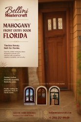 Mahogany Front Entry Door Florida Meme Template