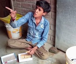 Ye ladki tum bahot chapad chapad karti ho chup rahogi Meme Template