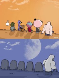 Friends gone Meme Template