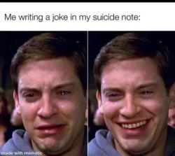 Peter crying and laugh Meme Template