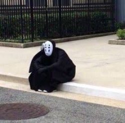 no face outside Meme Template