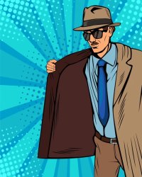 Trenchcoat Guy Meme Template