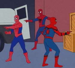 spiderman different directions Meme Template