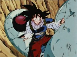 Goku arriving on Earth Meme Template