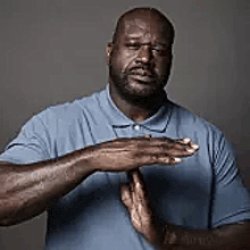 Shaq being mad Meme Template