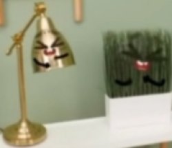 Lamp and grass of vase brothers laughing Meme Template