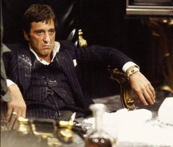 Tony Montana coke mountain Meme Template
