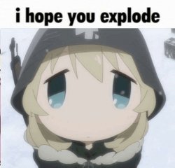 I hope you explode yuuri Meme Template