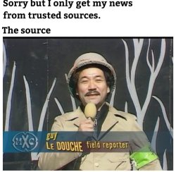 Trusted sources Meme Template