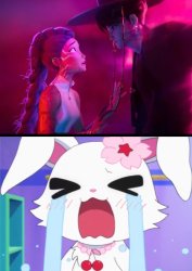 who reacts to villain's defeat ? Meme Template