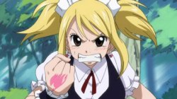 Fairy Tail Angry Lucy Meme Template