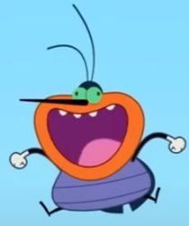 Oggy and the Cockroaches Silly Dee Dee Meme Template