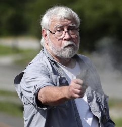 old man shooting Meme Template
