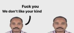 We don't like your kind Meme Template