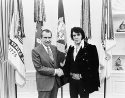 Nixon and elvis Meme Template