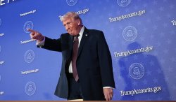 Trump's plan to privatize Social Security against America's wish Meme Template