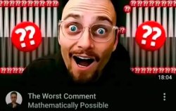 The Worst Comment Mathematically Possible Meme Template