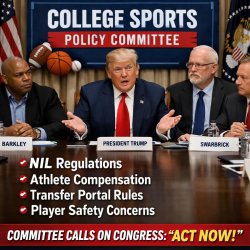 Trump’s college sports committee Meme Template
