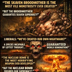 Skaven Broodmother Meme Template