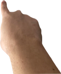 Reddit Hand Pointing Meme Template