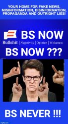 BS Now Madcow Meme Template
