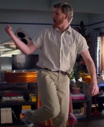 Dad at BBQ Trying to Learn the New Cool Kid’s Dance Meme Template