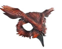 Owl Half Face Mask Meme Template
