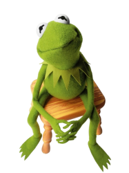 Kermit The Frog aura Farming Meme Template