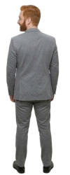 Randall Daniels ( Full Body backside view ) Meme Template