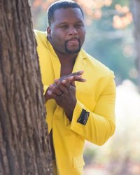blackman seeing Meme Template