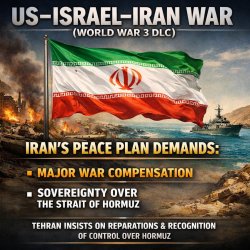 US–Israel–Iran War (World War 3 DLC) Meme Template