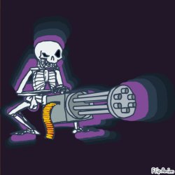 skele-gun Meme Template